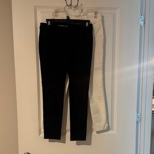 Old Navy Black and White Pants